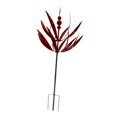 thumbnail image 2 of Adorno de metal para jardín con forma de viento, 90 cm de largo, escultura de viento versátil Rojo, 2 of 8