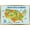 Gold Framed Version, variant on Geography - USA Map Animals And Icons 26 Wall Poster, 22.375" x 34" Framed