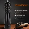 thumbnail image 3 of Manual Oak Wood Salt&Pepper Mill Spice Grinder Wooden Tools Pot B9W7 A1Q8, 3 of 9