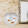 thumbnail image 4 of Unbreakable Transparent Fish Tank 2pcs Desktop Globe Aquarium Home Office Decor, 4 of 9