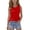 Red, variant on GiLiling Girls Ruched Tank Top Crewneck Loose Fit Basic Going Out Sleeveless Shirt Summer Clothes (White, 15-16 Years)