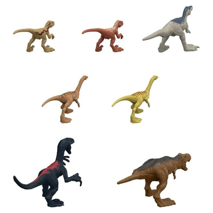 Jurassic World Dominion Dinosaur Surprise Play Pack Grab & Go! Set Lot Of 4