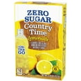 Country Time Zero Sugar Lemonade Sugar Free Drink Mix Singles, 6 ct On
