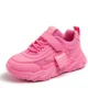 thumbnail image 5 of Nuevos zapatos deportivos para niños de otoño/invierno, superficie de cuero, zapatos informales de malla transpirable para correr, forro polar para estudiantes, 5 of 5