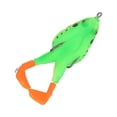 thumbnail image 3 of Señuelos de rana de doble hélice, cebos de pesca de simulación Artificial duraderos, gruesos y flexibles, 10 #, 3 of 14