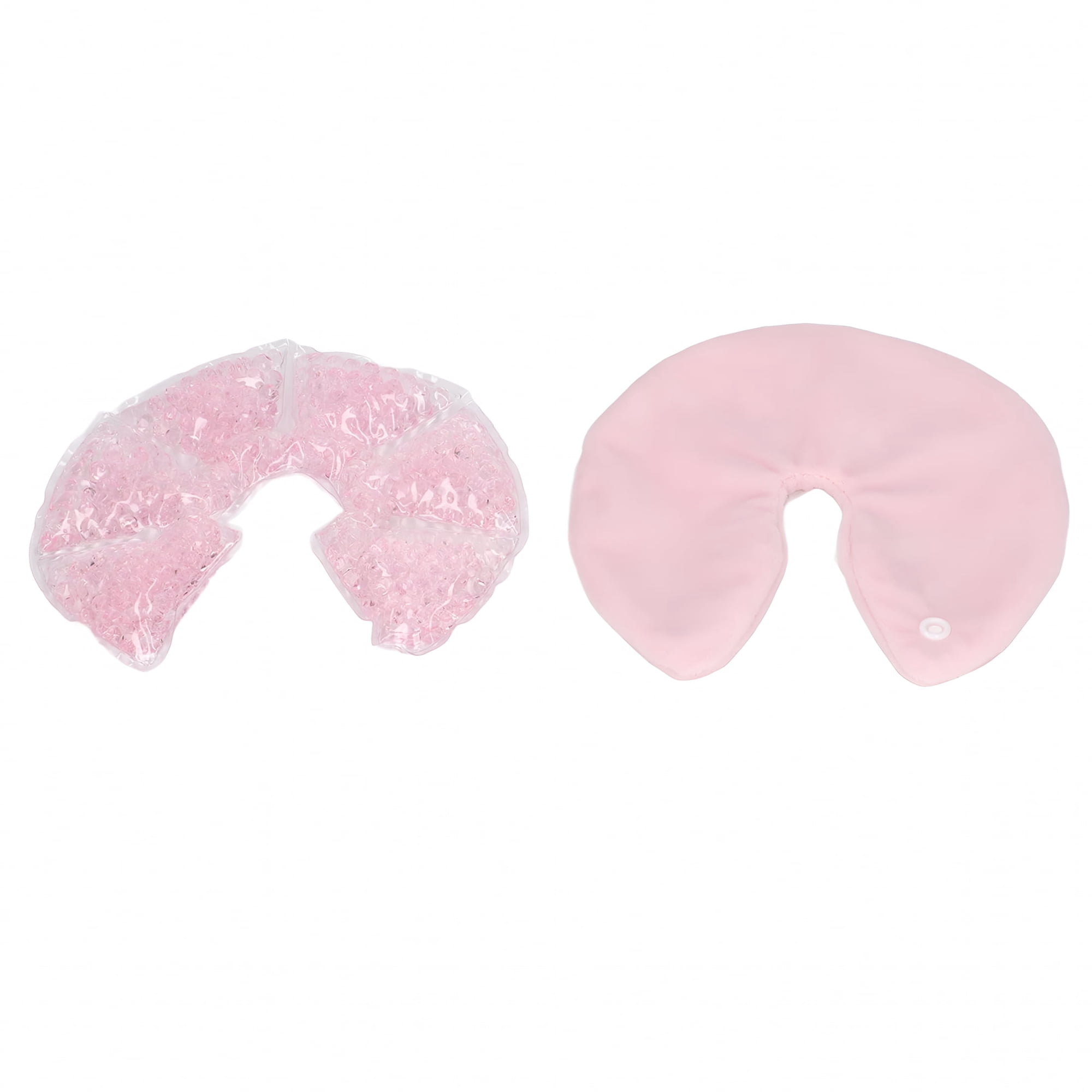 QARUN Breast Pack Hot Cold Compress for Breastfeeding,Gel Pads Pink