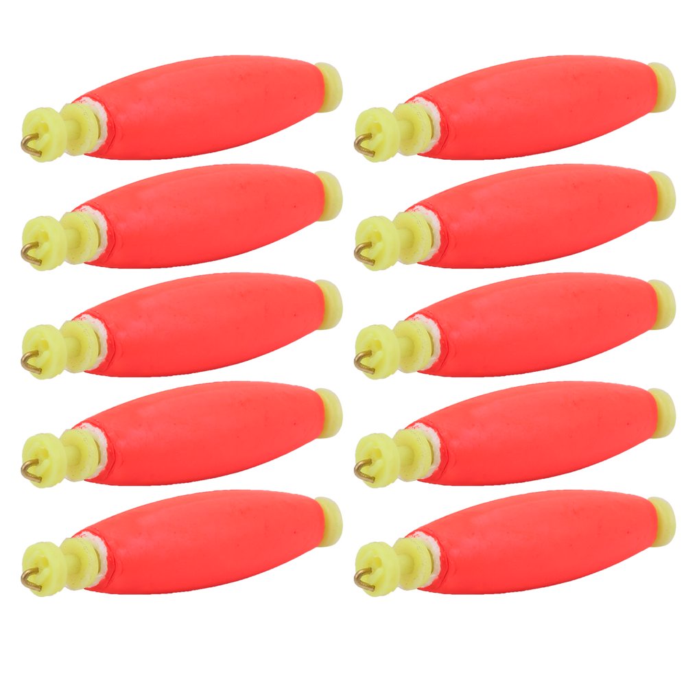 Tebru 10pcs/lot EVA Fishing Foam Spring Float Bobber MultiPurpose Fish