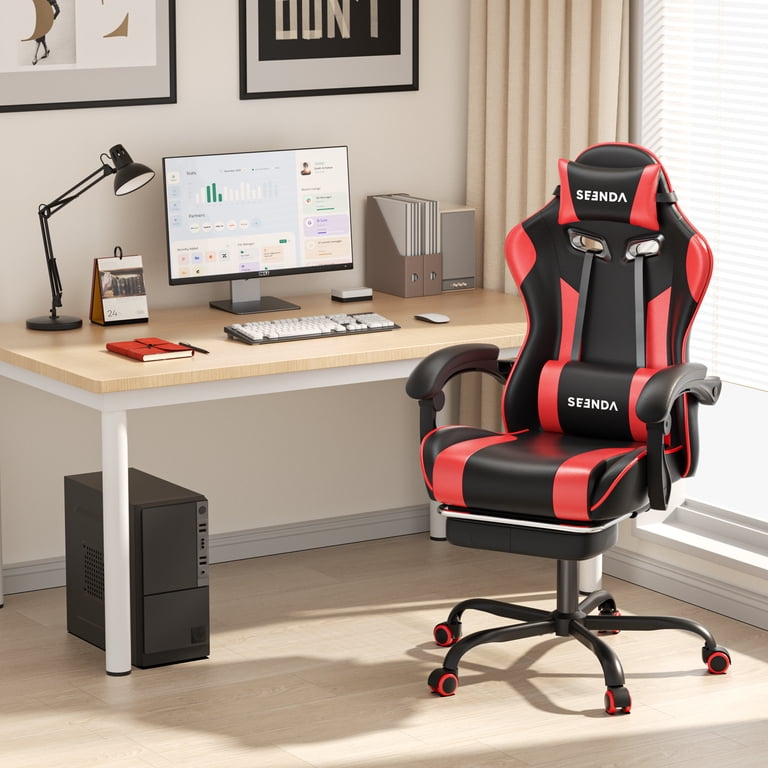 Massage Gaming Chair, Seenda Computer Office Chair, High Back