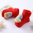 thumbnail image 4 of Baby Slipper Socks - Anti-Slip Slippers Socks Indoor Baby Shoe Socks Handmade 3D Unique Patterns for 0-12 Months Baby Infants Boys Girls Socks, 4 of 5