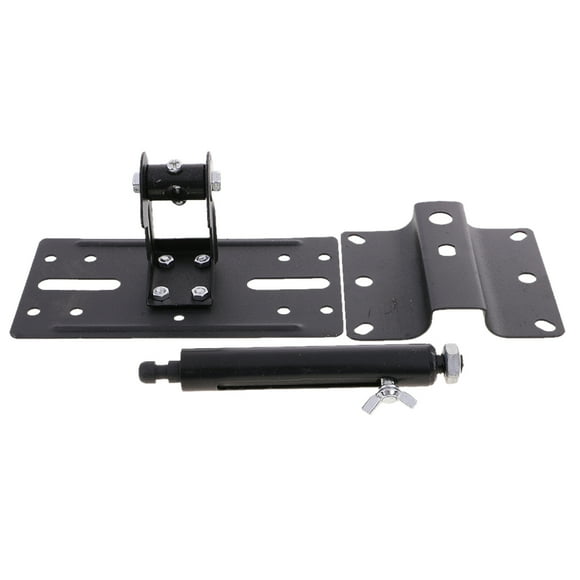 Soporte De Altavoz Satélite De Sonido Envolvente Retráctil Soporte De Montaje En Pared Negro