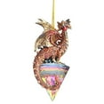 thumbnail image 4 of Design Toscano Diamond Dragon 2019 Gothic Holiday Ornament, 4 of 7