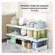 thumbnail image 2 of Retráctil Y Ajustable Organizador Belug De Estante De Cocina Blanco, 2 of 5