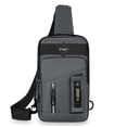 thumbnail image 1 of fastboy Small Shoulder Bag Stylish Durable And Suitable For Every Occasion Suitable For All Occasions gray, 1 of 6