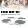 thumbnail image 3 of PLATO DE SERVICIO DE MESA DE COMEDOR, MESA DE COMEDOR BANDEJA GIRATORIA DESLIZANTE DE CARGA DE CARGA FUERTE para la cocina, 3 of 7