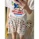 thumbnail image 5 of Pantalones para caminar. Pantalones de pijama de dibujos animados para mujer, pantalones cortos holgados de verano para estar en casa, pantalones de verano para usar., 5 of 6