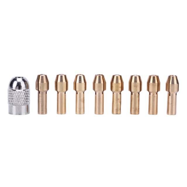 Juego De Portabrocas Para Taladro Juego de 10 Uds. De pinzas para portabrocas, Mini portabrocas, juego de pinzas para taladro para Dremel