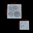 thumbnail image 3 of Osdhezcn Flower Leaves Earrings Epoxy Resin Mold DIY Crafts Necklace Keychain Casting Tool Jewelry Pendant Silicone Mould, 3 of 10