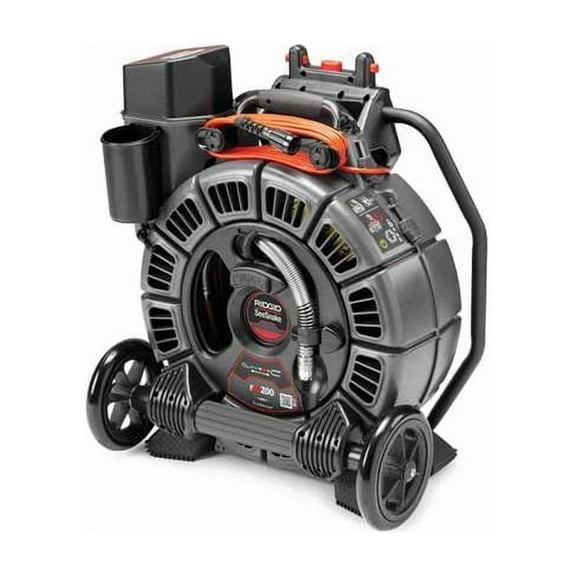 Ridgid Pipe Inspection Camera Reel,200 ft L 63658
