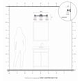 thumbnail image 2 of Livex Lighting - Middlebush - 3 Light Bath Vanity in Traditional Style - 23.5, 2 of 16