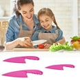 thumbnail image 5 of pitrice Kids Cooking Sets Real Kitchen Tools Children Cutter Chef Set Cookware Cake Salad Versatile Dishes Cutting Ergonomic Handles type 3, 5 of 5