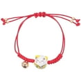 thumbnail image 1 of 1pc Delicate Knitting Bracelet Creative Knitting Wrist Chain Braided Wrist Rope, 1 of 8