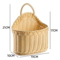 thumbnail image 3 of Maoww Wall Hanging Storage Basket Multifunctional Simple Stylish for Kitchen Onion Beige, 3 of 8