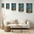 thumbnail image 3 of 1pc Moonlit Forest Landscape Canvas Wall Art - Framed Decor room hanging Wall Picture Decor for Home Gifts, living room, bathroom, bedroom, kitchen wall art decor canvas wall art, 3 of 8