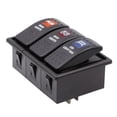 thumbnail image 1 of DPTALR 3 Gang Rocker Switch Housing Clip Panel Assembly Holder FOR ARB Carling, 1 of 9