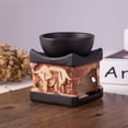 thumbnail image 2 of Thy Collectibles Aromatherapy Feng Shui Zen Ceramic Essential Oil Burner Tea Light Wax Warmer, 2 of 3