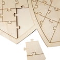 thumbnail image 2 of Coofit Wedding Guest Book Puzzle Creative Alternative Wood Puzzle Wedding Guest Box, 2 of 9