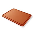 thumbnail image 5 of KitchenAid Classic Plastic Cutting Board with Trench, Non-Slip Edges, Dishwasher Safe, 11x14, Scorched Orange, 5 of 6
