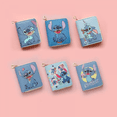 thumbnail image 2 of ZOOUSQII Cartoon Stitch PU Leather Coin Purse - Waterproof Zipper Wallet with Key Holder, Earphone Storage, and ID Card Slot, Compact and Stylish Organizer SDZ311-208, 2 of 3