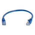 thumbnail image 2 of C2G 10ft Cat6 Snagless Unshielded (UTP) Ethernet Network Patch Cable - Blue - Patch cable - RJ-45 (M) to RJ-45 (M) - 10 ft - UTP - CAT 6 - snagless - blue, 2 of 4