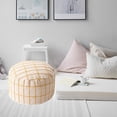 thumbnail image 4 of Cubierta de Pouf Sin Solución de Almacenamiento con Ropa de Bolsa de Frijoles Grandes Cubos Cojín de ASIENTO ASIENTO ASI beige Baoblaze Funda de puf, 4 of 7