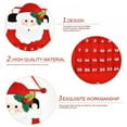 thumbnail image 2 of JANDEL Christmas Non-woven Fabric Felt Calendar Xmas Hanging Decorations Wall-mounted Candy Storage Bag, 2 of 6