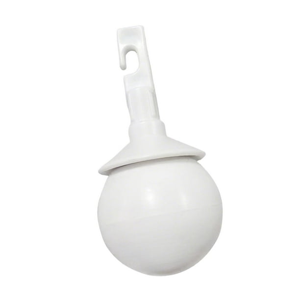 Punta de repuesto para bastón con bola rodante. Rodadura fiable en cualquier dirección. Accesorios de repuesto. Blanco