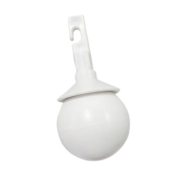 Punta de repuesto para bastón con bola rodante. Rodadura fiable en cualquier dirección. Accesorios de repuesto. Blanco