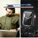thumbnail image 4 of 2 Pack Apple Watch Case Screen Protector 40mm Cases for Apple Watch Series 6/5/4, Case with Hard PC Tempered Glass Cover Full Protective Bumper for iWatch(40 mm, Blue-Black), 4 of 5