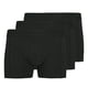 thumbnail image 1 of JACK&JONES Calzoncillos bóxer para hombre, lote de 3 - JACORDINARY TRUNKS 3 PACK, algodón elástico, monocolor Negro 2XL (XX-Large), 1 of 4