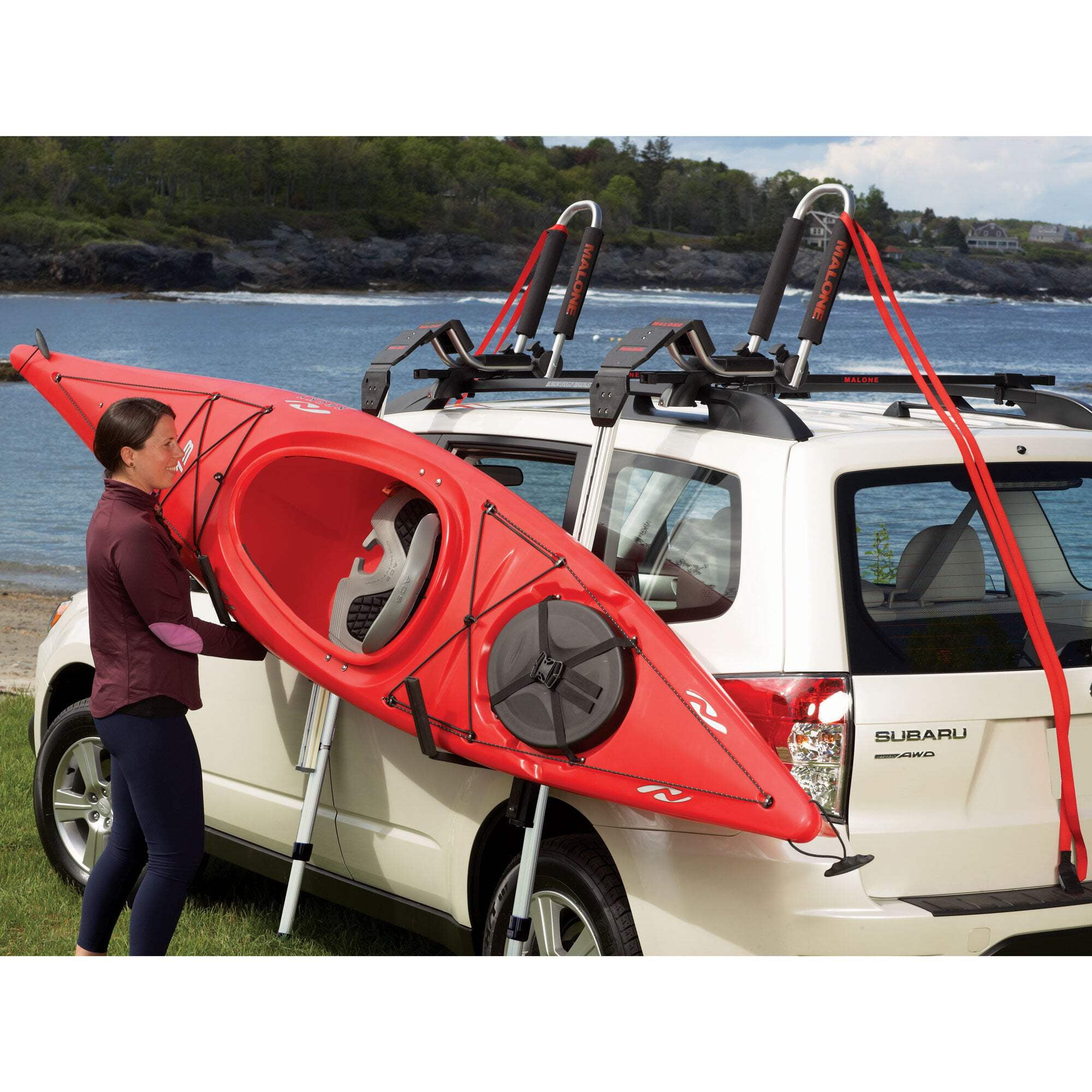 Malone Downloader Kayak Carrier with Telos XL Load Assistant