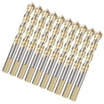 thumbnail image 1 of Paquete brocas giratorias HSS DYNWAVEMX Broca torcida para azulejo cerámico Dorado, 1 of 8