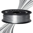 thumbnail image 2 of Geeetech 3D Printer Silk Silver PLA Filament 1.75mm,Metal-like Shiny Consumable 1kg (2.2lbs) 1 Spool, 2 of 7