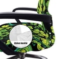 thumbnail image 5 of Renewold Office Chair Cover Executive Computer Chair Slipcover Stain Resistant High Back Chair Protector for St Patricks Day Home Decor Universal Fits, Cute Green Clover, L, 5 of 7
