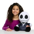 thumbnail image 3 of Disney Tim Burton’s The Nightmare Before Christmas Jack Skellington 2 lb Weighted Plush, Ages 3+, 3 of 8