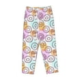thumbnail image 4 of Fotbe Donuts and Coffee Women's Pajama Pants,Sleepwear Pants,Pj Bottoms Drawstring And Pockets-XX-Large, 4 of 9