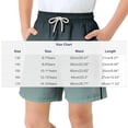 thumbnail image 3 of Zpanxa Kids Shorts Polyester Spandex Print Pattern with Drawstring Elastic Waistband Casual Swim Trunks 8-9 Years, 3 of 7