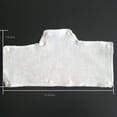 thumbnail image 2 of Cinta para el sudor para casco NAEE White Velvet Terry Cotton (9 unidades), 2 of 7