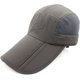 thumbnail image 2 of Gorra de Sol Gris Oscuro para Mujeres Hombres Anti-UV Sombrero de Pescador Transpirable Protección de Verano Cuello Cara Cuello Senderismo Ciclismo Montaña Viaje Tour Tamaño 58-60 CM Suave Ligero Tama, 2 of 5
