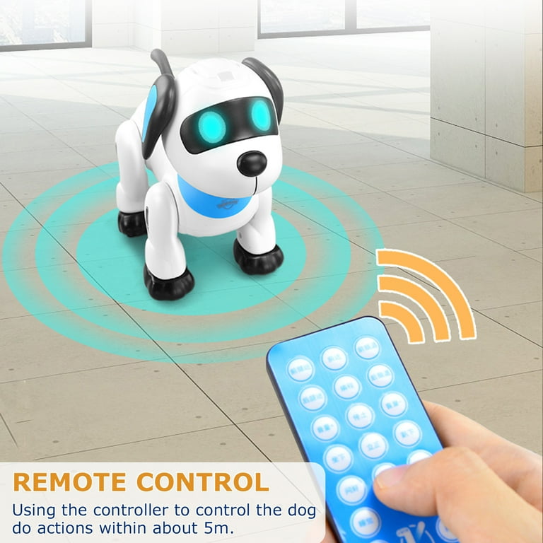 INTELLIGENT Remote Control Robot Dog, Voice Control Robotic Stunt