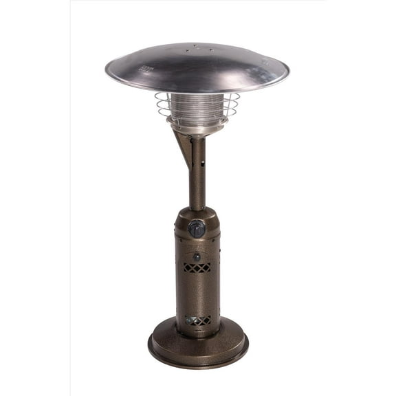 Living Accents 11000 BTU Propane Stainless Steel Tabletop Patio Heater 75 sq. ft.